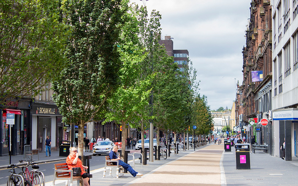 Sauchiehall Street, Glasgow GreenBlue Urban